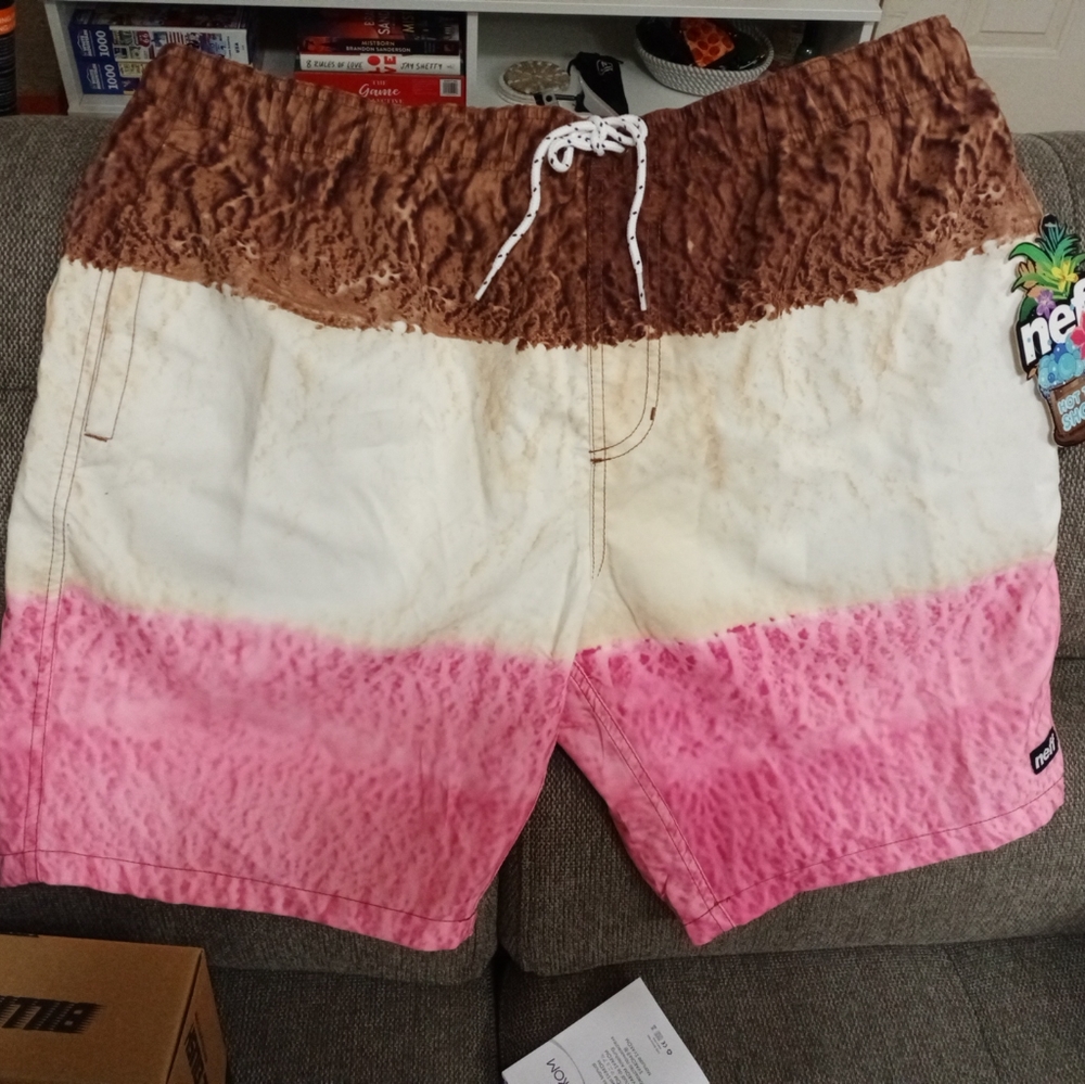 Neff Neopolitan swim shorts trunks